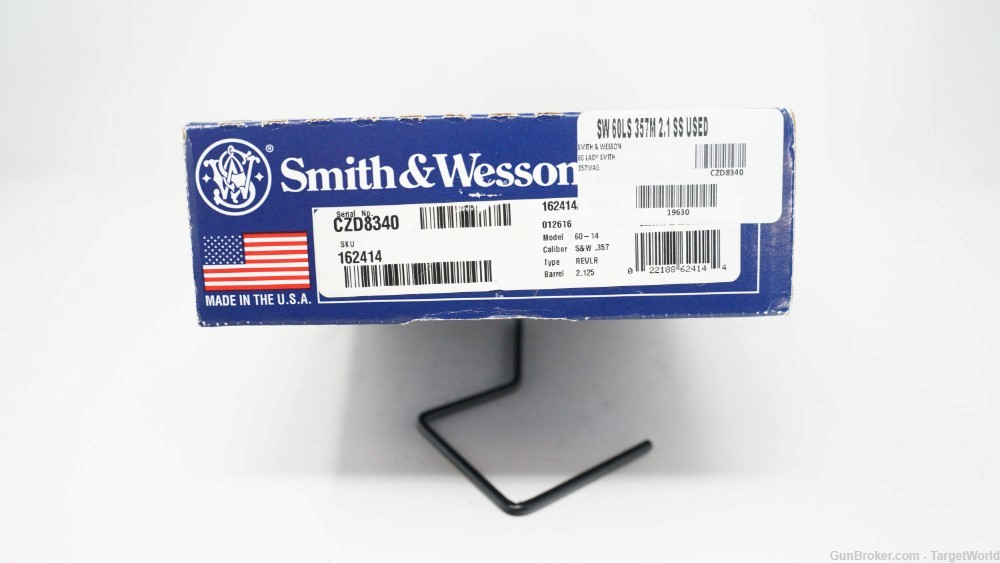 SMITH & WESSON MODEL 60 LADYSMITH .357 MAG STAINLESS STEEL (19630)-img-30