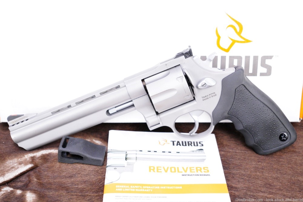 Taurus Model 44SS 44-SS .44 Mag Stainless Double Action SA/DA 6.5” Revolver-img-7
