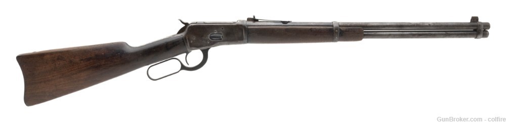 Winchester Model 1892 lever action rifle .38WCF (W12333)-img-0