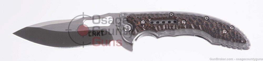 CRKT Fossil Compact - Stainless / Brown-img-1