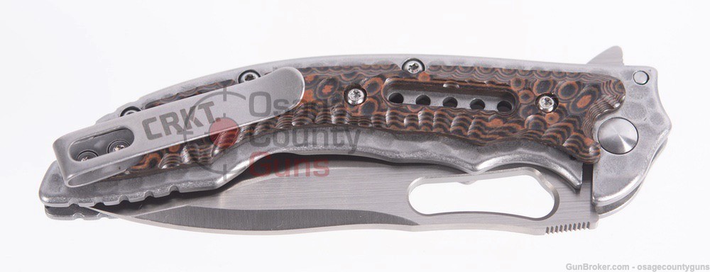 CRKT Fossil Compact - Stainless / Brown-img-3