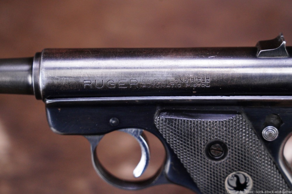 Ruger Pre-Warning Standard .22 LR 4 3/4” Semi Auto Pistol MFD 1956 C&R -img-12