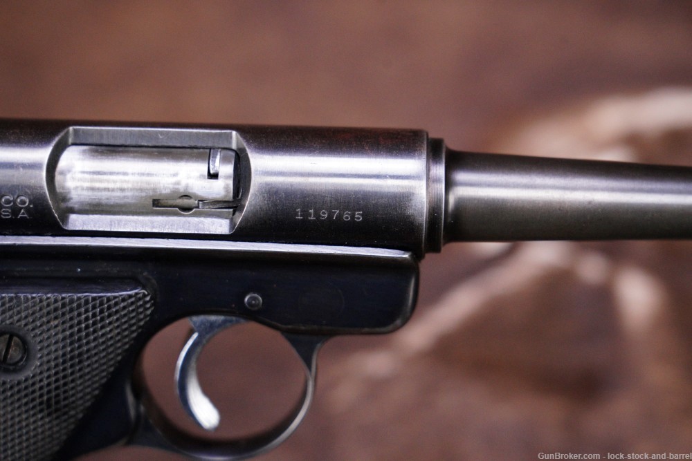 Ruger Pre-Warning Standard .22 LR 4 3/4” Semi Auto Pistol MFD 1956 C&R -img-10