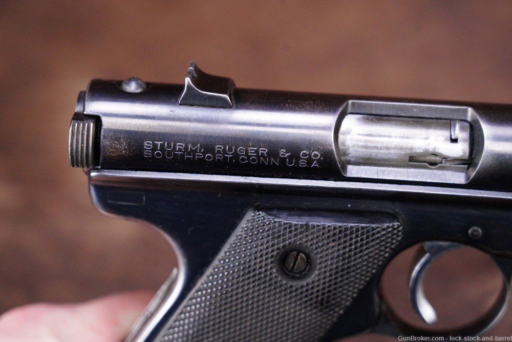 Ruger Pre-Warning Standard .22 LR 4 3/4” Semi Auto Pistol MFD 1956 C&R -img-11