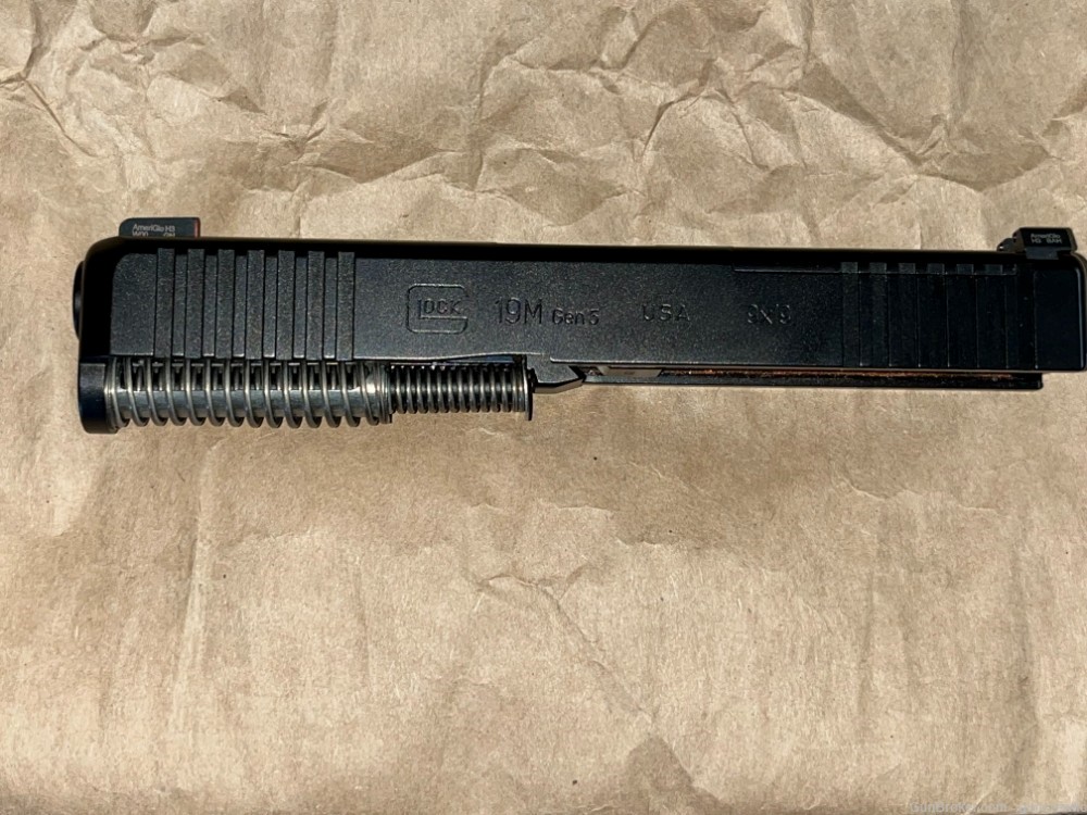 Glock 19M GEN 5 MOS G19M Slide Optics Ready AmeriGlo NS 9mm FBI-img-0