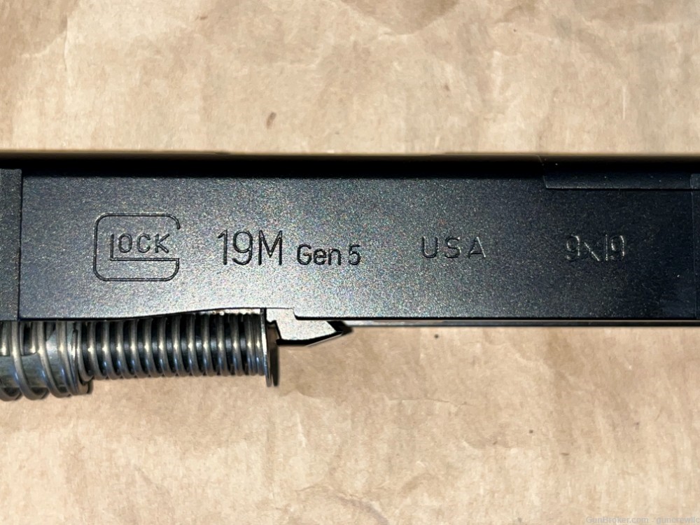 Glock 19M GEN 5 MOS G19M Slide Optics Ready AmeriGlo NS 9mm FBI-img-7