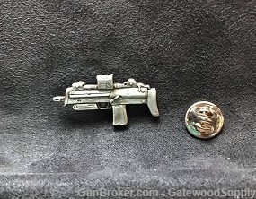 HK COLLECTIBLE PIN - HK MP7 - SILVER-img-0