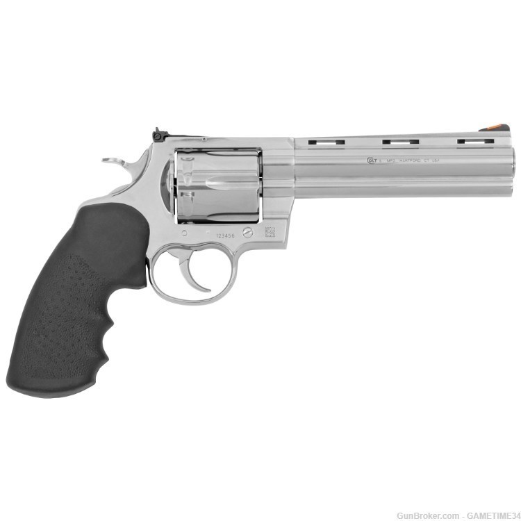 NEW CA ROSTERED COLT ANACONDA-SP6RTS 44Mag 6 6shot DA Stainless CA LEGAL-img-1