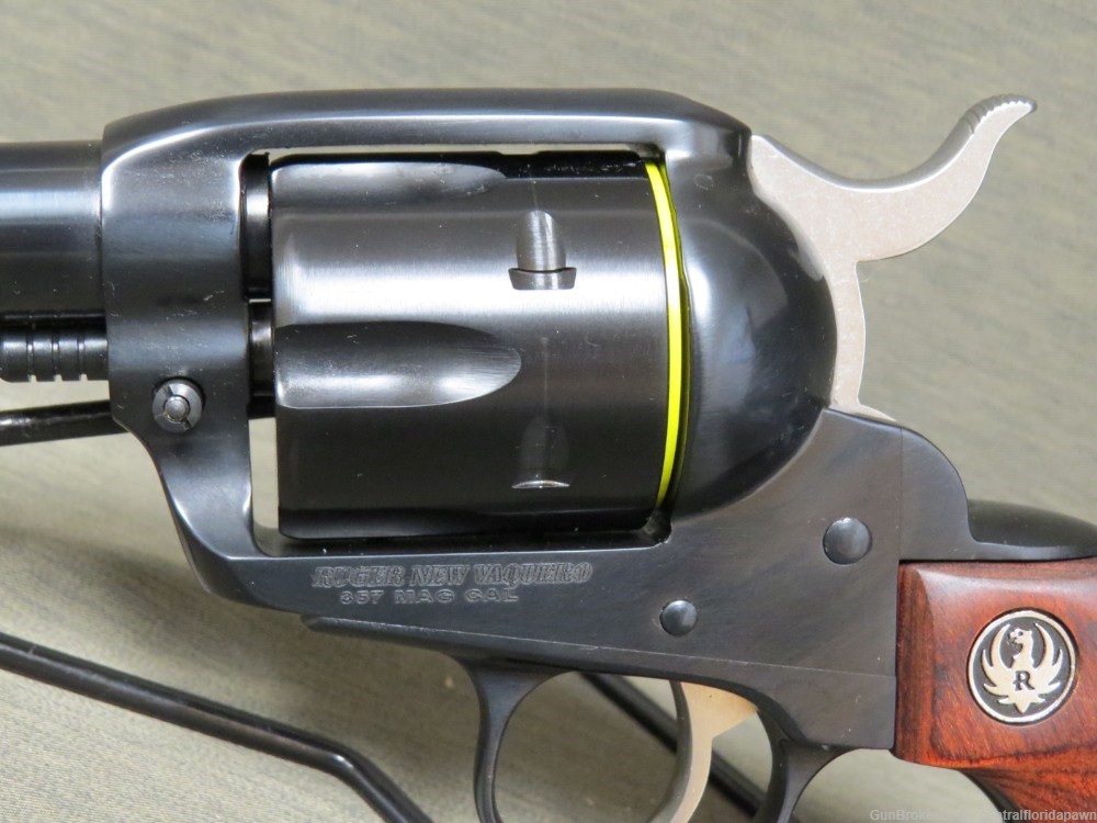 Ruger Vaquero .357 mag SA Revolver Blued 5.5" 5106 05106-img-2