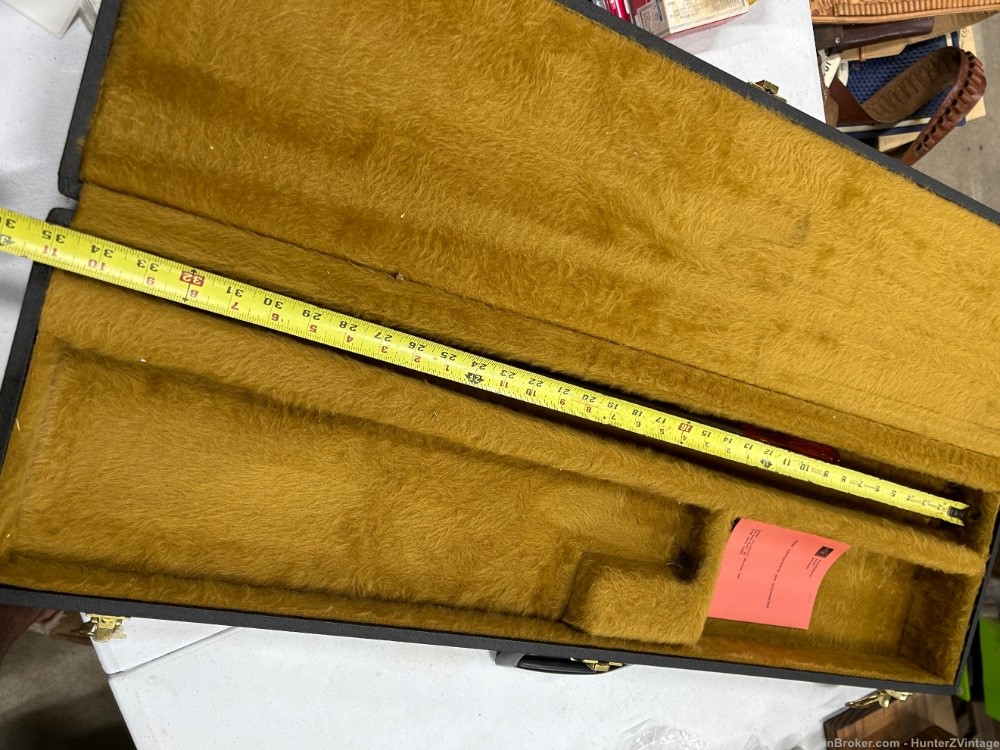 Vintage Shotgun Case Imported by Ithaca for PERAZZI Black NO KEYS-img-2