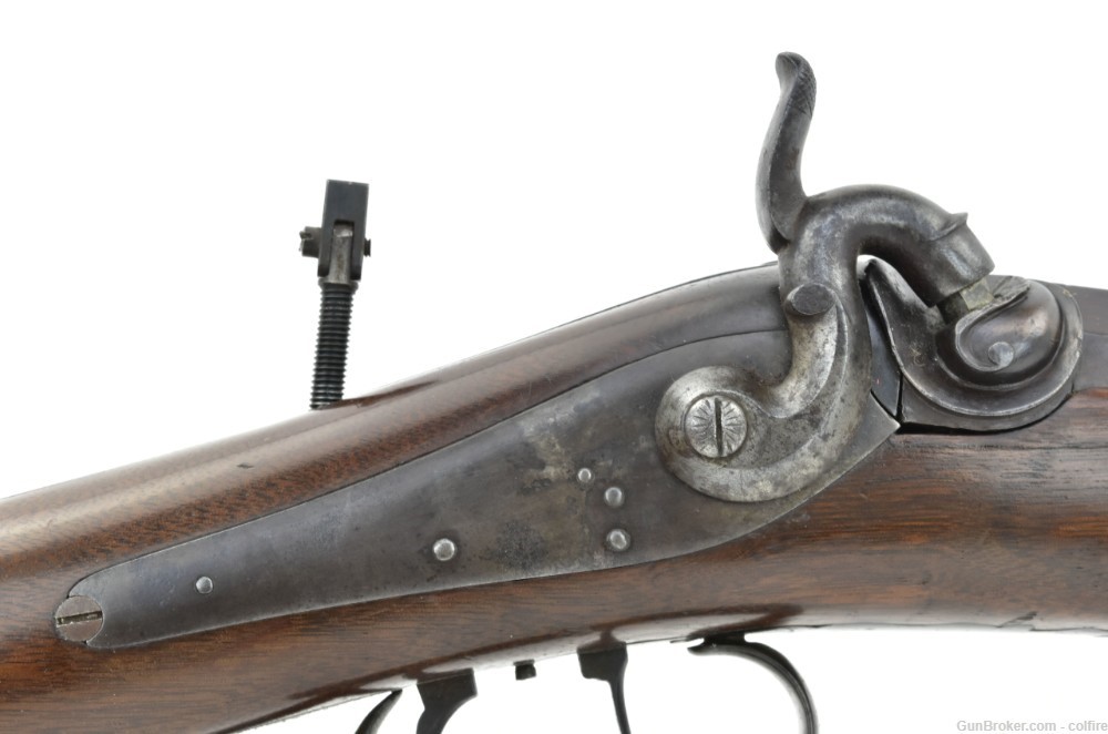 N. Lewis Troy N.Y. Marked Target Rifle (AL4898)-img-6