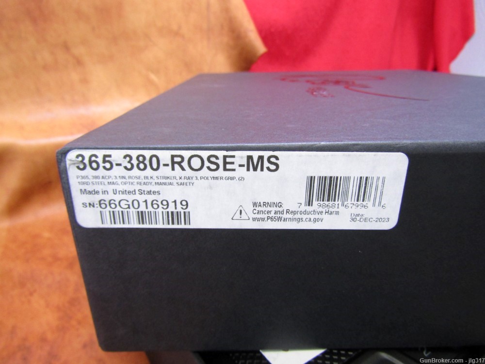 Sig Sauer Rose 380 ACP 2x 10 RD Mags Ambi Safety New in Box 365-380-Rose-MS-img-18