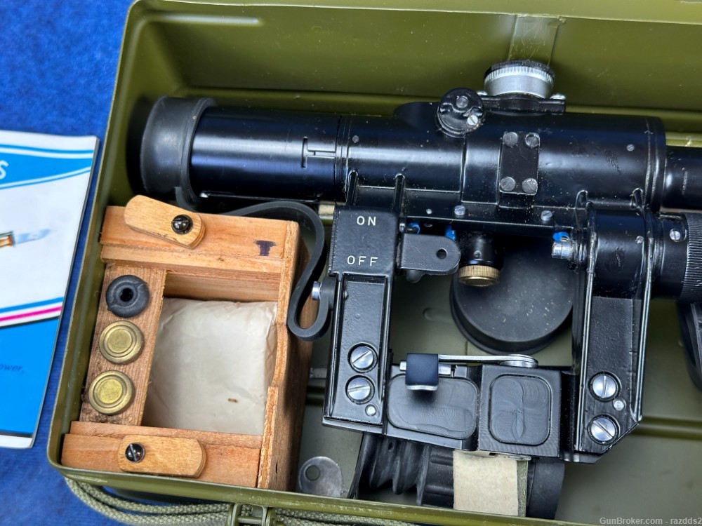 Pre-ban Norinco NDM-86 Dragunov SVD with matching scope,case,3 mags,manual-img-15