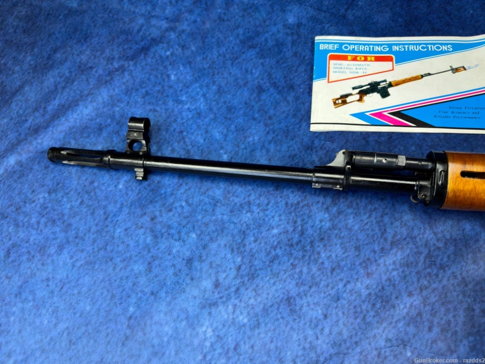 Pre-ban Norinco NDM-86 Dragunov SVD with matching scope,case,3 mags,manual-img-21