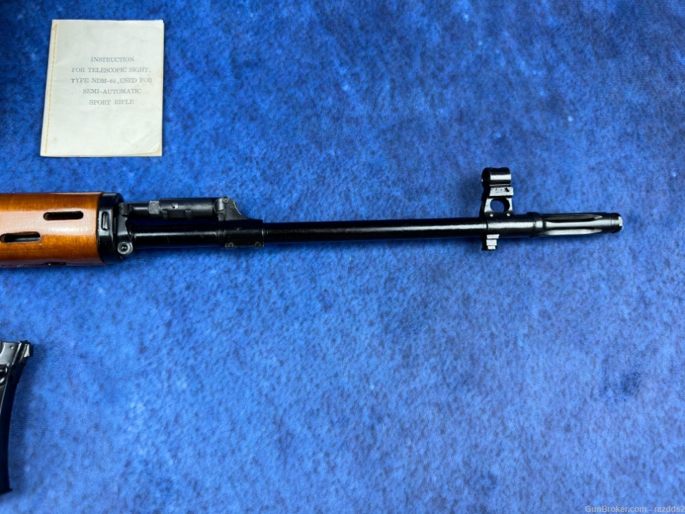 Pre-ban Norinco NDM-86 Dragunov SVD with matching scope,case,3 mags,manual-img-7
