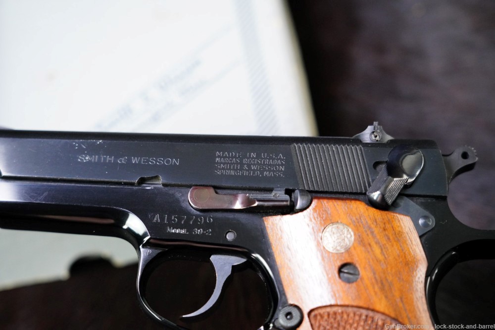 Smith & Wesson S&W Model 39-2 9mm 4" DA/SA Semi-Automatic Pistol C&R-img-11