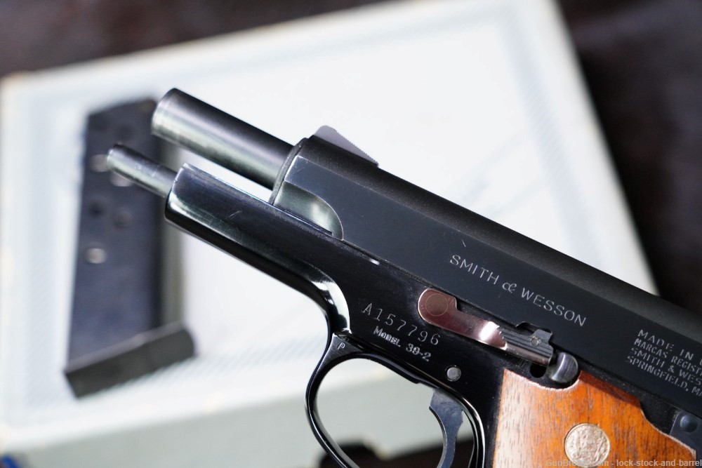 Smith & Wesson S&W Model 39-2 9mm 4" DA/SA Semi-Automatic Pistol C&R-img-14