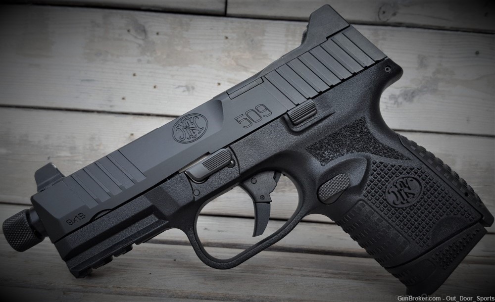 FN $125 REBATE Most Versitile Pistol 509 Compact 12&24 RD Mags /EZ PAY $54-img-5