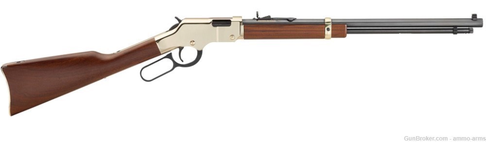 Henry Golden Boy .22 Magnum 20.5" Octagon 12 Rds Walnut H004M-img-1