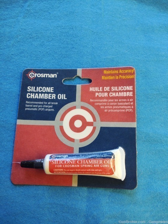 Crosman Silicone Chamber Oil .25OZ Tube RMOIL-img-0