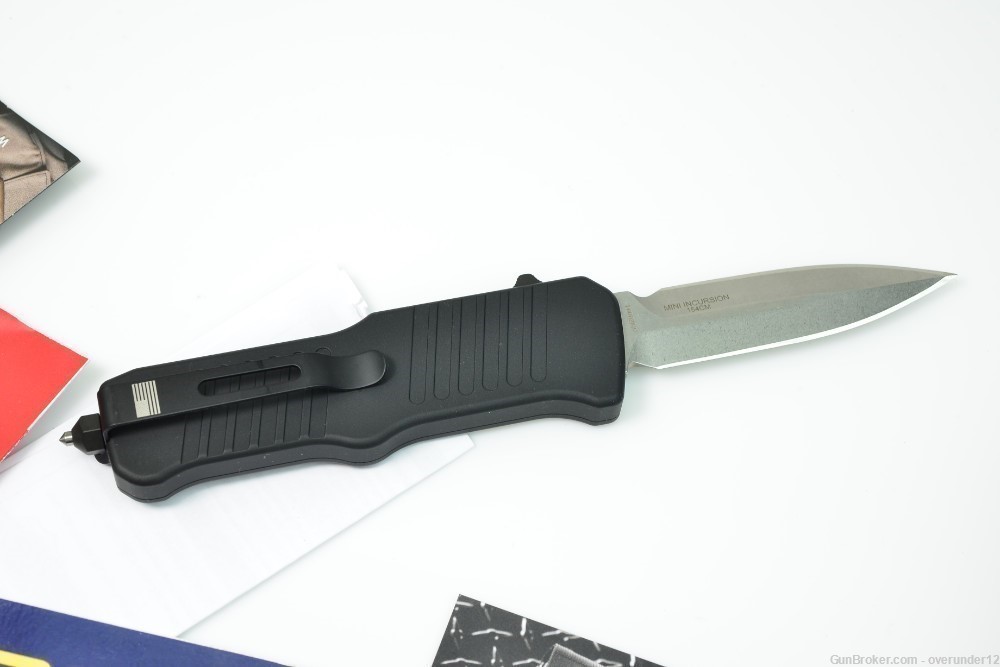Hogue Mini Incursion Tactical AUTO OTF Knife 154CM with sheath AUTHENTIC-img-3