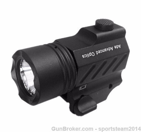 PL200S-A Flashlight for all handgun Springfield, Glock, HK-img-2