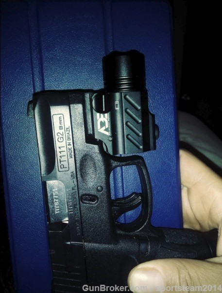 PL200S-A Flashlight for all handgun Springfield, Glock, HK-img-14