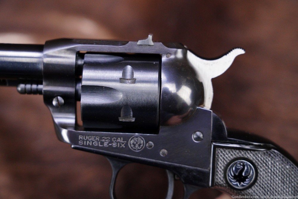 Ruger Pre-Warning 3-Screw Single-Six .22 LR Revolver & Holster MFD 1958 C&R-img-13