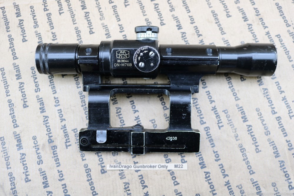EXC ZRAK M76 M77 Scope PSL SVD PAP Yugo kit AK AK-47 ZPAP Zastava M70 M91 -img-0