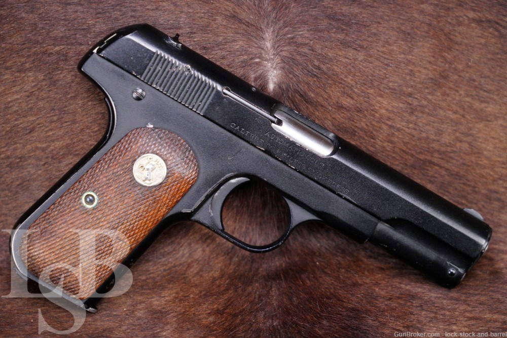 Colt 1903 Pocket Hammerless Type I .32 ACP Semi-Automatic Pistol, 1907 C&R-img-0