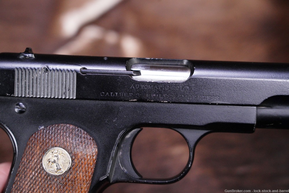 Colt 1903 Pocket Hammerless Type I .32 ACP Semi-Automatic Pistol, 1907 C&R-img-9