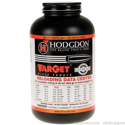 Hodgdon Extreme Varget Rifle Powder 2 lbs see our other reloading stuff-img-0