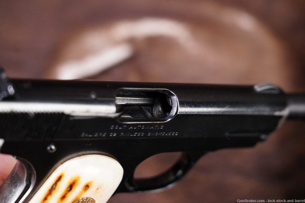 Colt Model 1903 Pocket Hammerless .32 ACP Semi Automatic Pistol, 1919 C&R-img-14