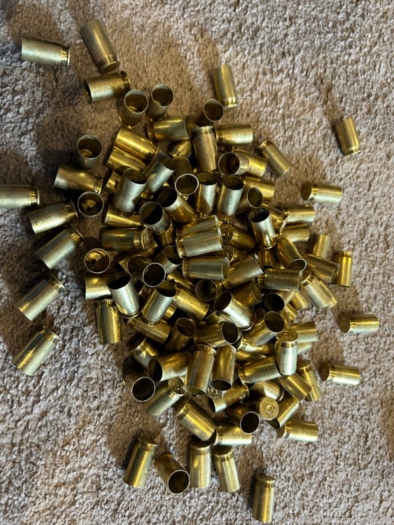 WINCHESTER 45 ACP ONCE FIRED BRASS QTY 120+-img-0