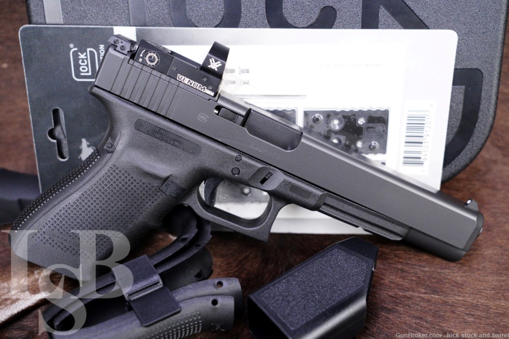 Glock 40 Hunter G40 Gen4 MOS 10mm 6” Red Dot Semi Auto Pistol-img-0