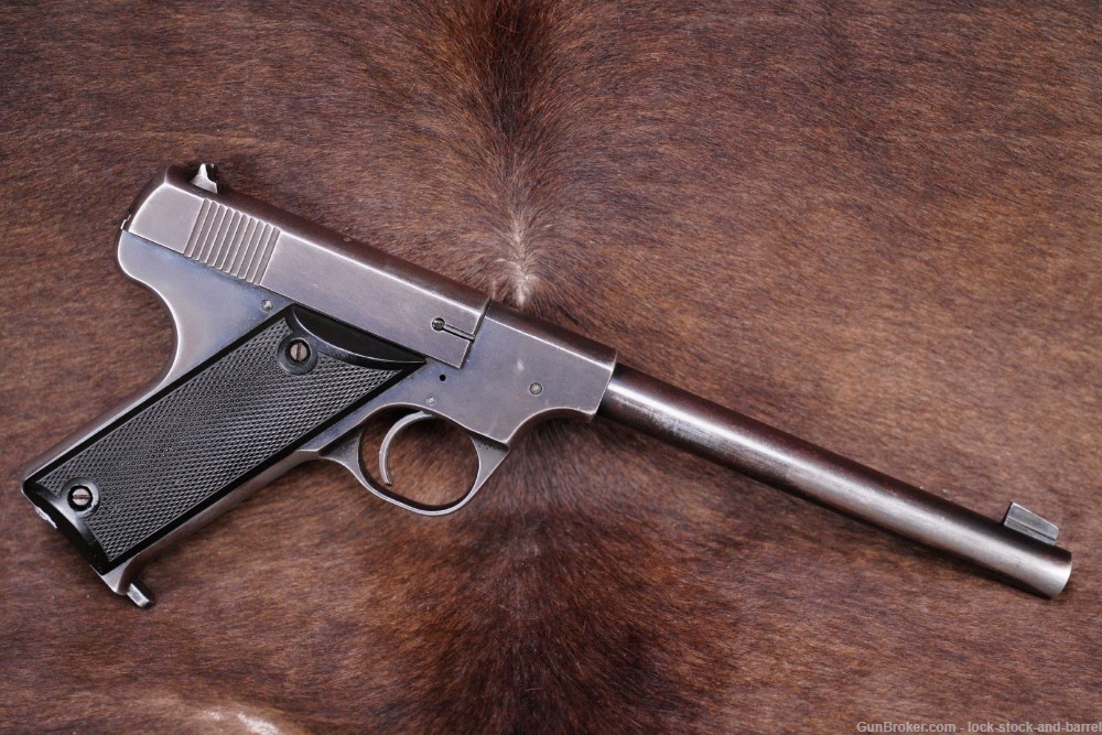 High Standard Model B Type I-A .22 LR 6.75" Semi-Automatic Pistol, 1937 C&R-img-2