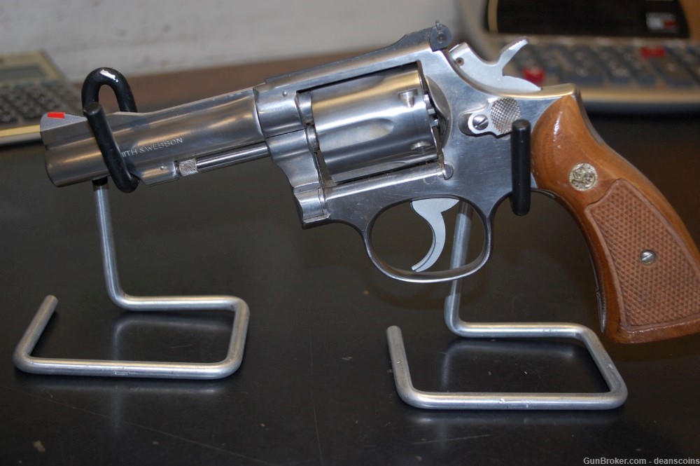 S&W Model 67-1 Revolver 38 SPL Stainless 4" -img-1