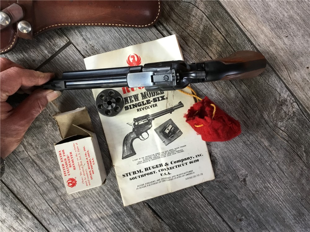 Ruger New Model Single Six 5-1/2” 22 LR/22 Magnum-img-2