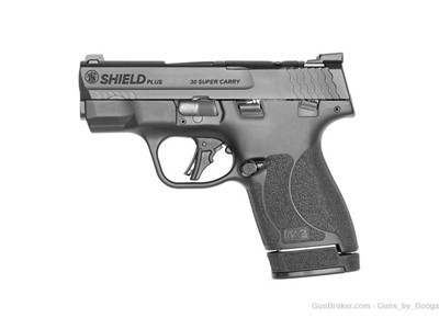 SMITH & WESSON SHIELD PLUS 30SC 3.1" 16+1 SF 13473 | THUMB SAFETY 30 Super 