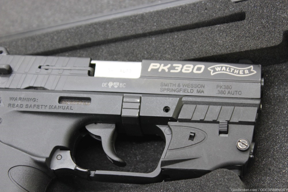 Walther Arms PK380 380 ACP Black, with Integrated Laser-img-6