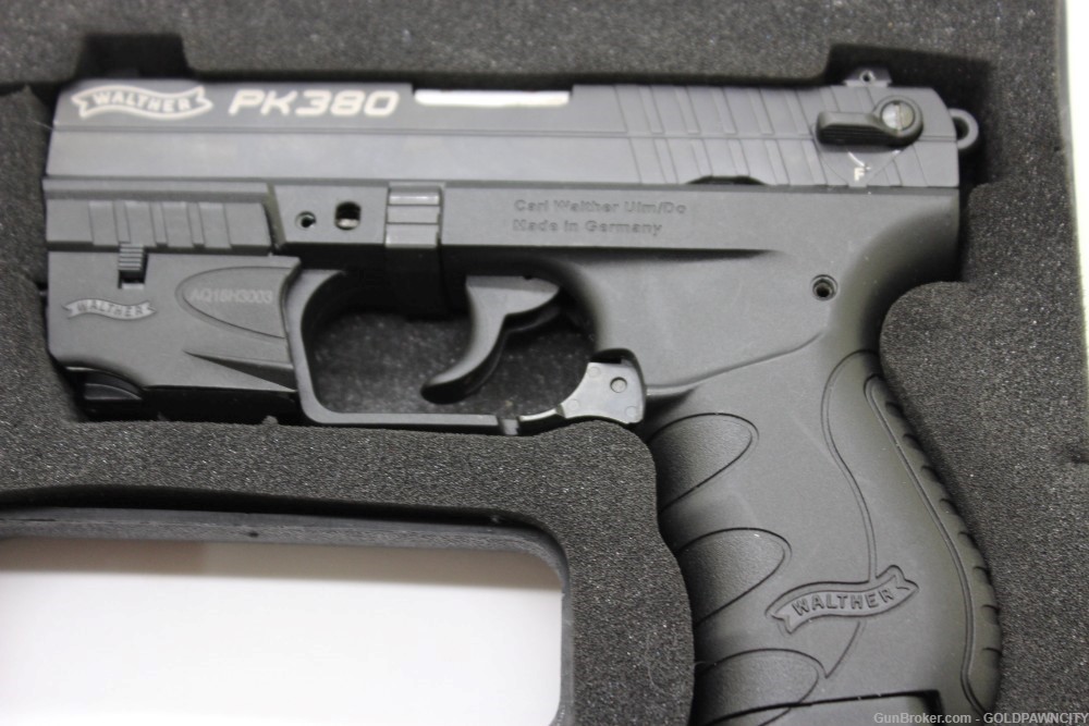 Walther Arms PK380 380 ACP Black, with Integrated Laser-img-4