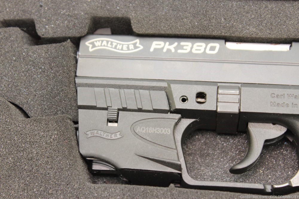 Walther Arms PK380 380 ACP Black, with Integrated Laser-img-1