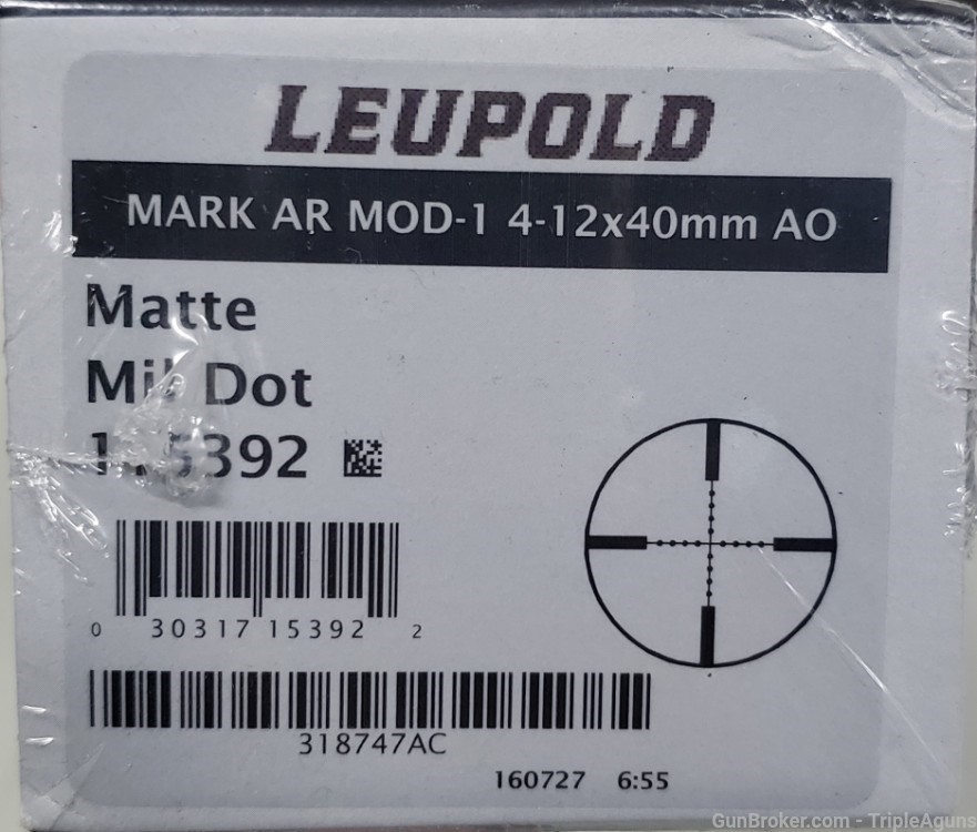 Leupold Mark AR MOD 1 4-12x40mm mil dot reticle 115392-img-0