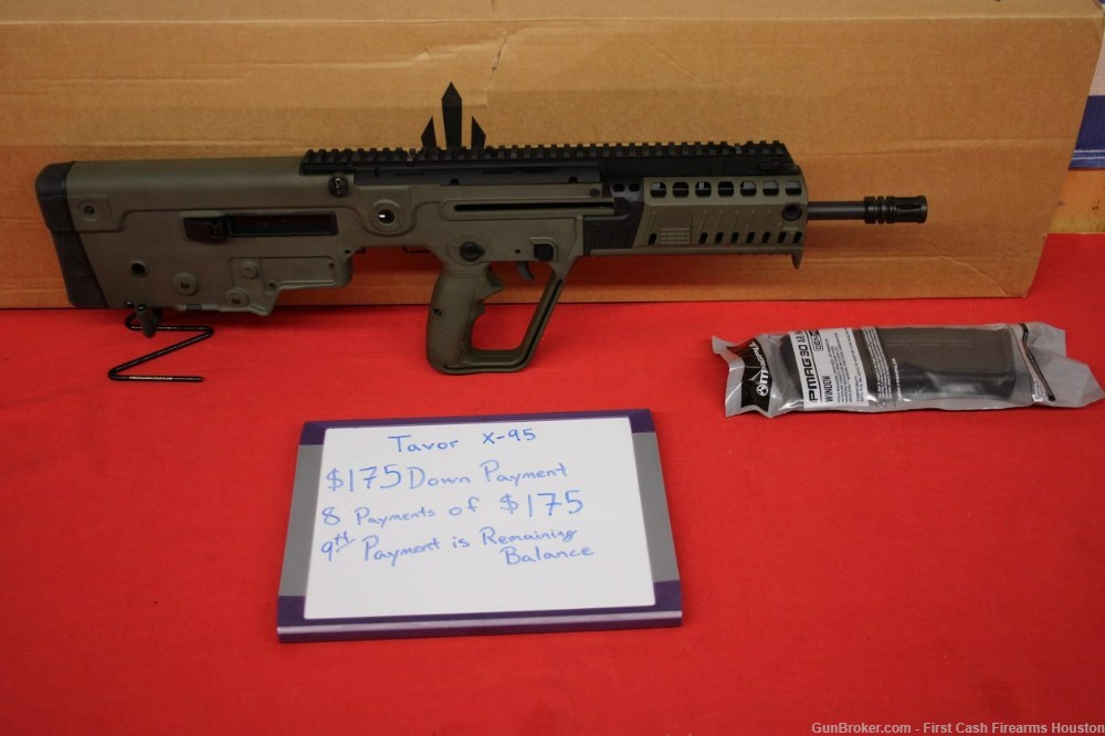 IWI, Tavor X-95, 5.56 Nato, New, LAYAWAY TODAY Up to 270 Days-img-1