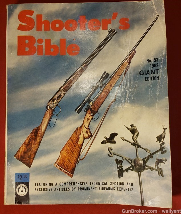Shooters Bible No. 53 1962 Giant Edition Winchester Model 94 Ruger Single-6-img-0