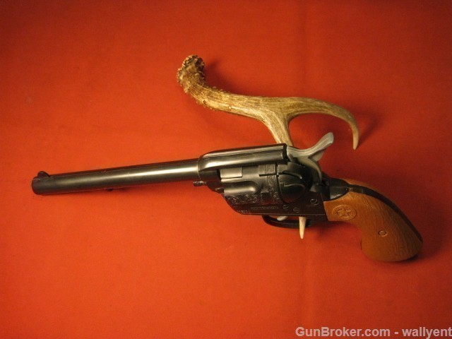 Frontier .44 Cal Replica Revolver 1950s? Gunsmith Tool Holsters Cap Gun-img-7