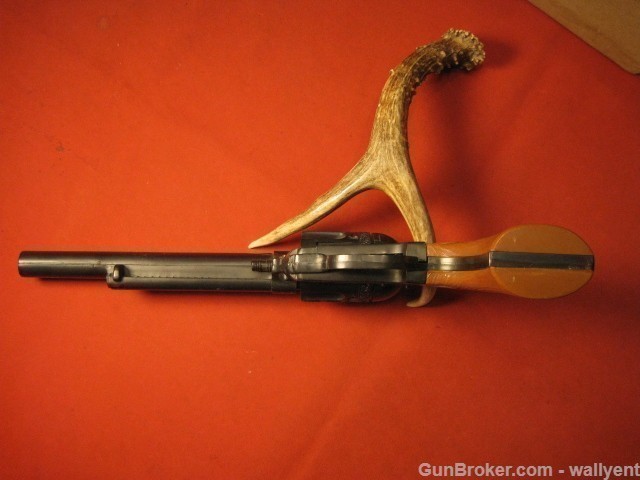Frontier .44 Cal Replica Revolver 1950s? Gunsmith Tool Holsters Cap Gun-img-13