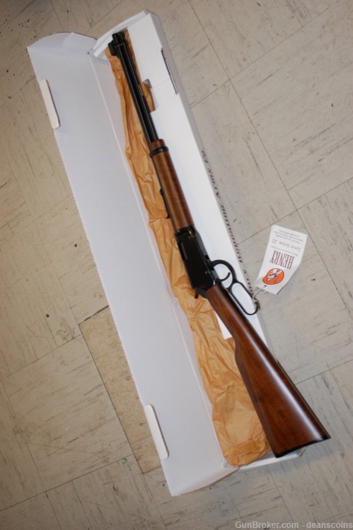 Henry Repeating Arms Classic H001 Lever Action Rimfire Rifle 22 S/L/LR NIB -img-0