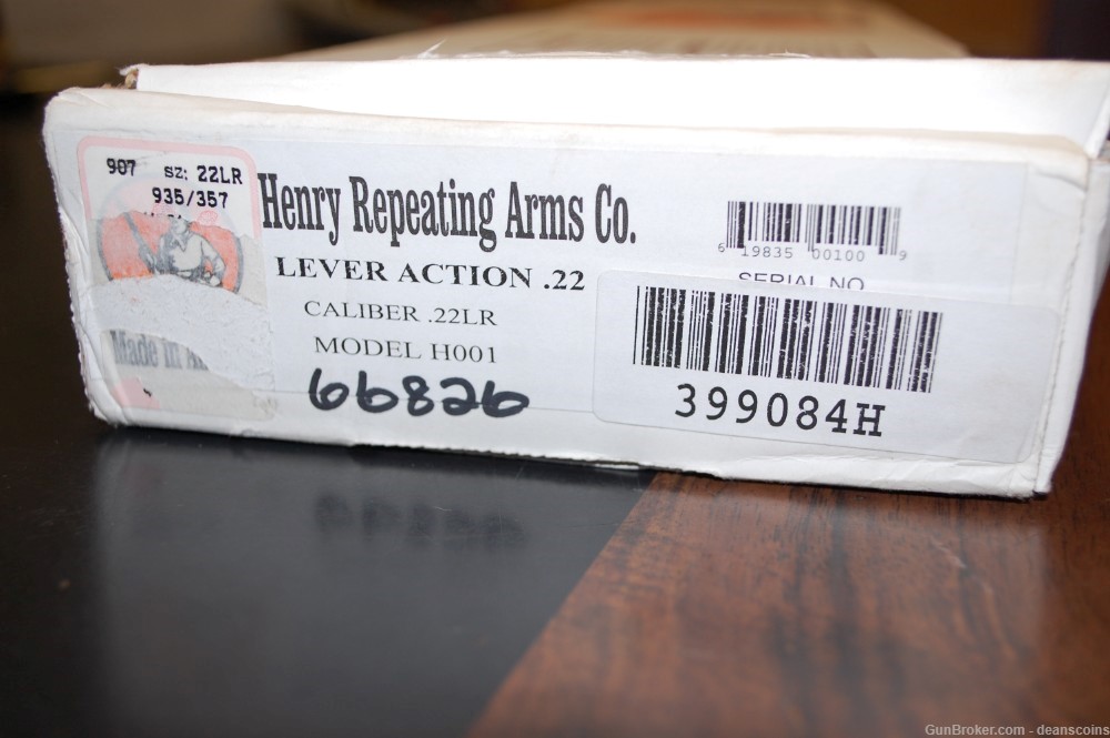 Henry Repeating Arms Classic H001 Lever Action Rimfire Rifle 22 S/L/LR NIB -img-19
