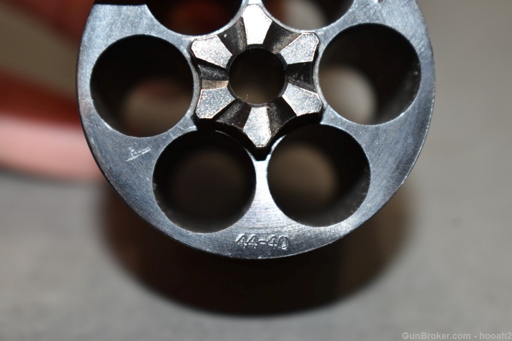 Colt 3rd Gen SAA TYPE 44-40 WCF Blued Single Action Revolver Cylinder READ-img-5
